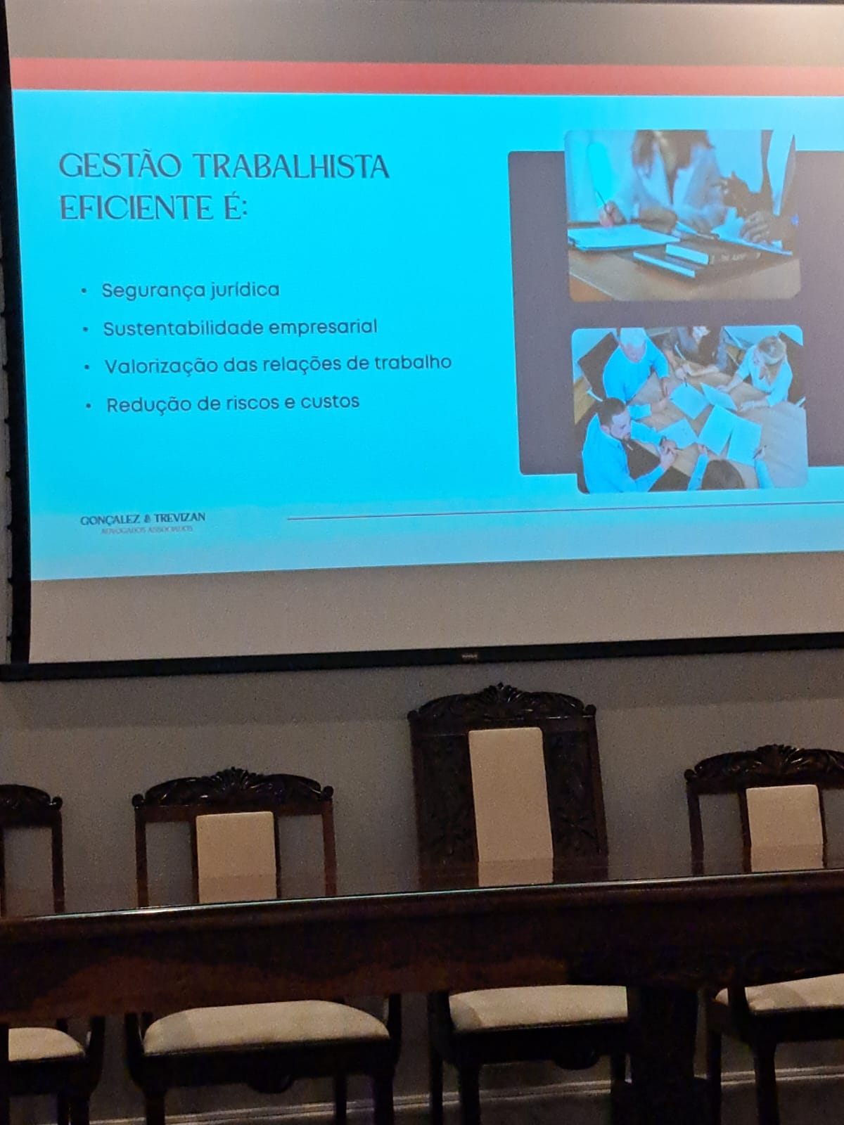 Palestra Gestão Trabalhista - foto 1